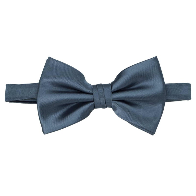 tiemart Premium Bow Tie (Dusty Blue) - Image 2